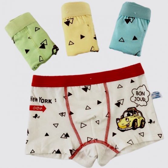 Baby Girls & Boys Boxer Printed Brief Cotton Panty