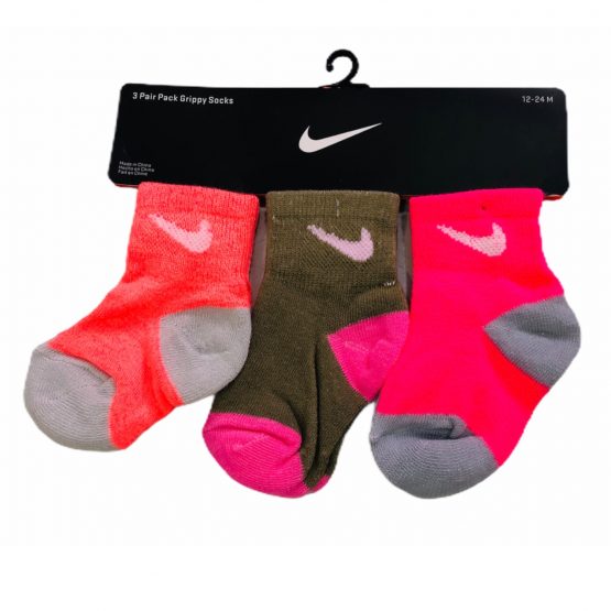 Baby Branded Air NK Socks with new Design 3 Pieces Pack