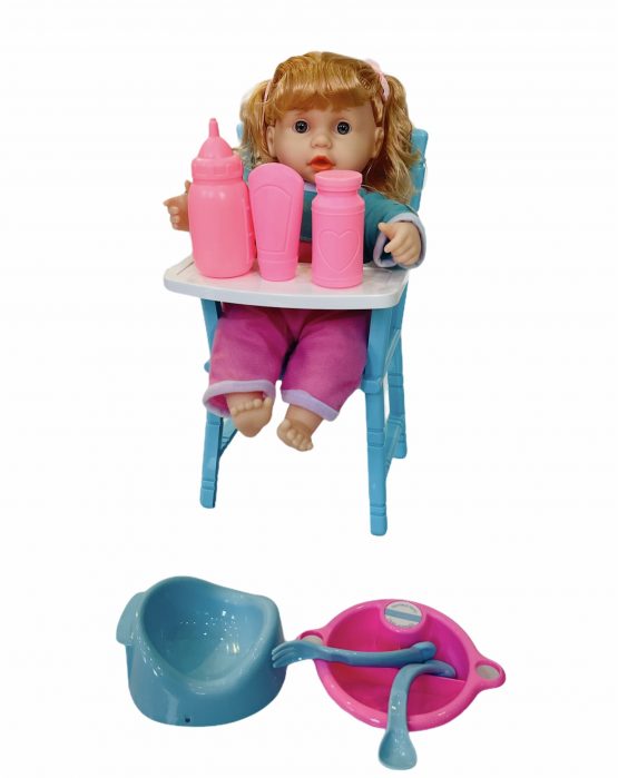 Abbyeva Little Loves Dining Table And Chair Play Set
